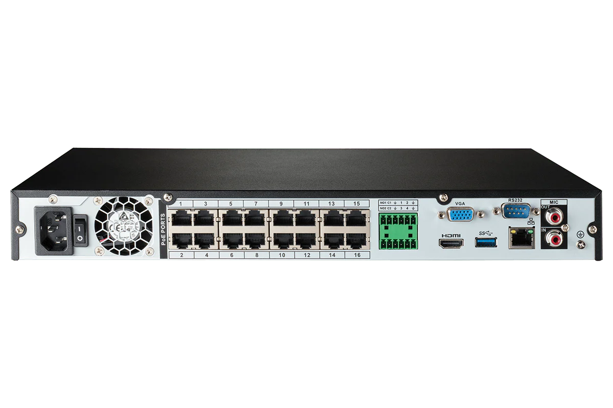 16-Channel 4K Ultra HD Fusion NVR System with 8 Smart Deterrence IP Cameras and 3TB Hard Drive - Image 5