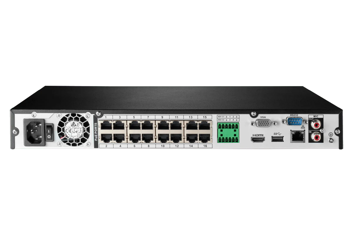 Lorex Fusion Series 4K 16 Camera Capable (Wired or Fusion Wi-Fi) 6TB Wired NVR System with H12 Wired 4K IP Dome Cameras - Image 4