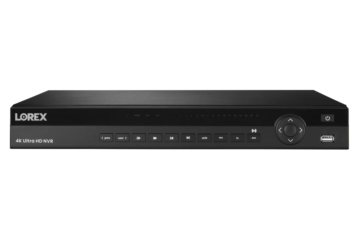 Lorex 4K (16 Camera Capable) 6TB Wired NVR System with Nocturnal 3 Smart IP Bullet Cameras with Listen-In Audio and 30FPS - Image 5