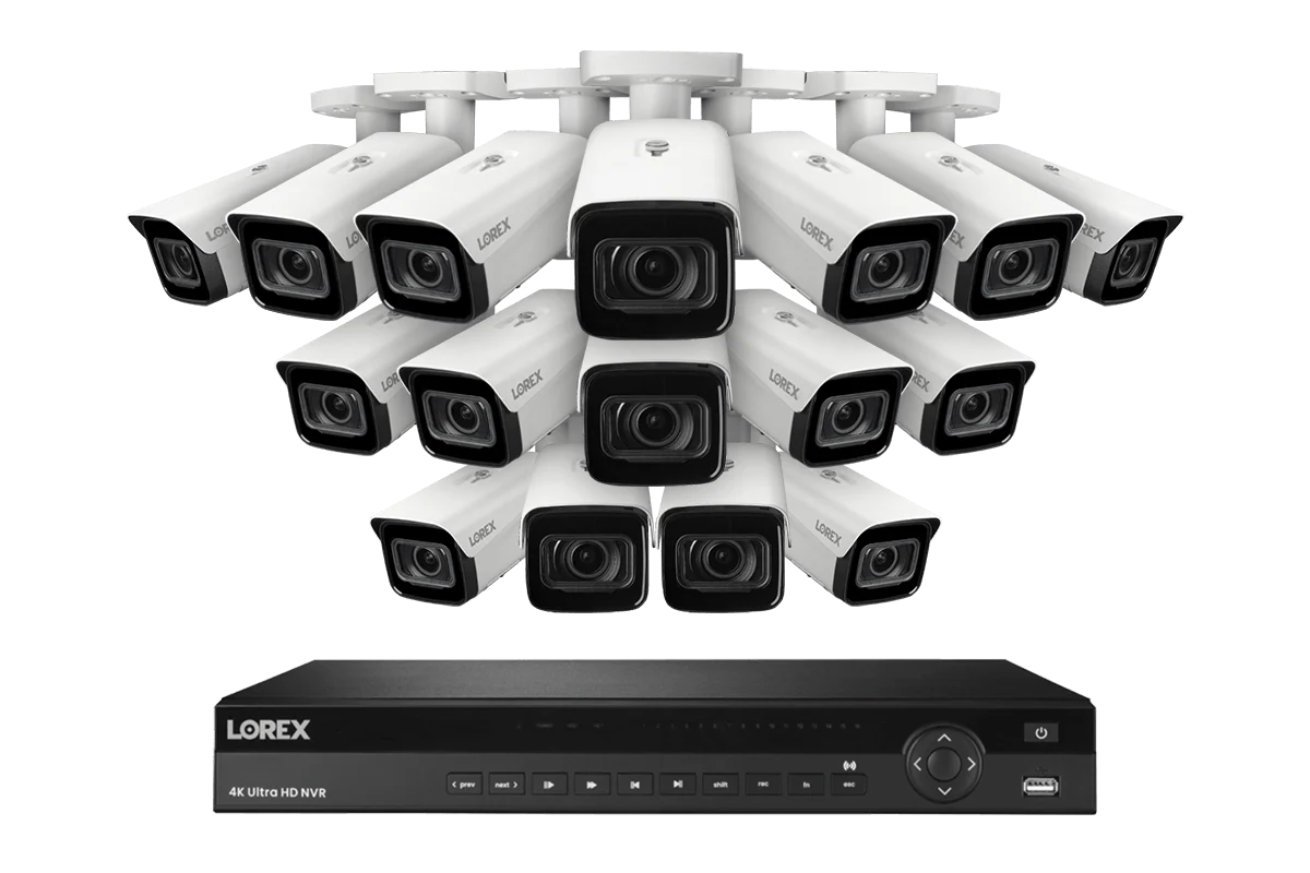 Lorex 4K (16 Camera Capable) 6TB Wired NVR System with Nocturnal 3 Smart IP Bullet Cameras with Motorized Varifocal Lens - Image 11