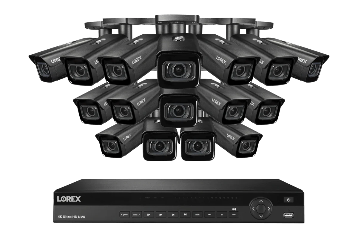 Lorex 4K (16 Camera Capable) 6TB Wired NVR System with Nocturnal 3 Smart IP Bullet Cameras with Motorized Varifocal Lens - Image 9