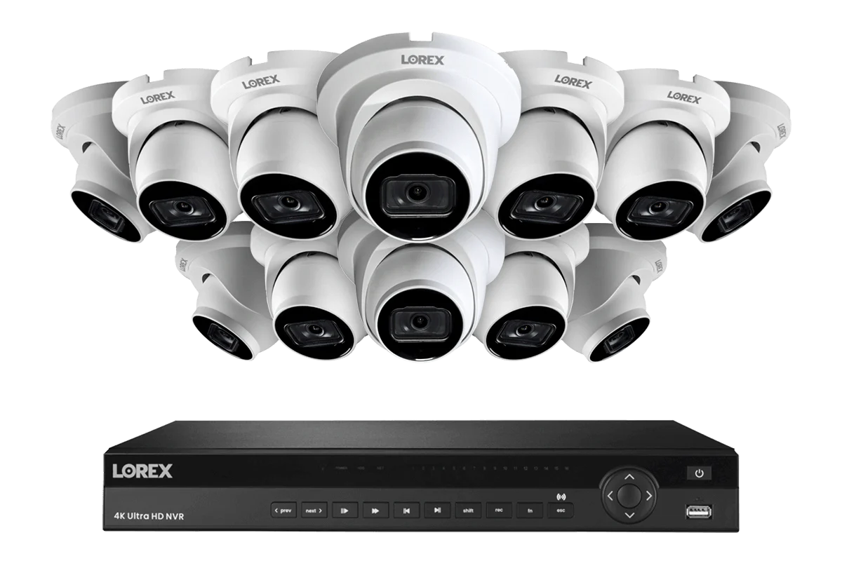 Lorex 4K (16 Camera Capable) 6TB Wired NVR System with Nocturnal 3 Smart IP Dome Cameras with Listen-In Audio and 30FPS - Image 9
