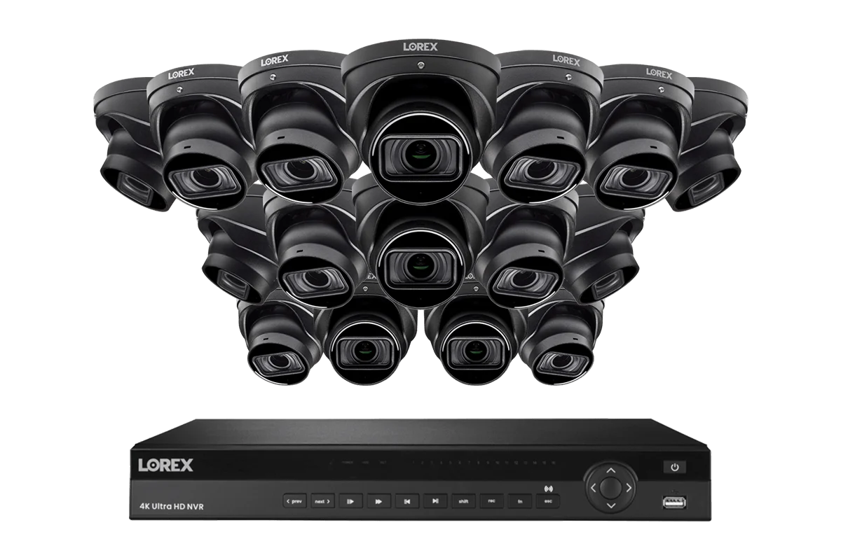 Lorex 4K (16 Camera Capable) 6TB Wired NVR System with Nocturnal 3 Smart IP Dome Cameras with Listen-in Audio and Motorized Varifocal Lenses - Image 9