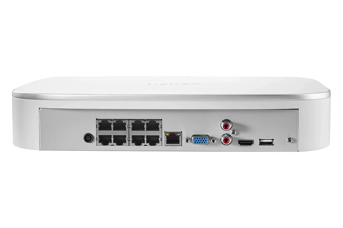 4K Ultra HD IP 8-Channel NVR System with 8 Smart Deterrence 4K 8MP IP Cameras and Smart Sensor Starter Kit - Image 8