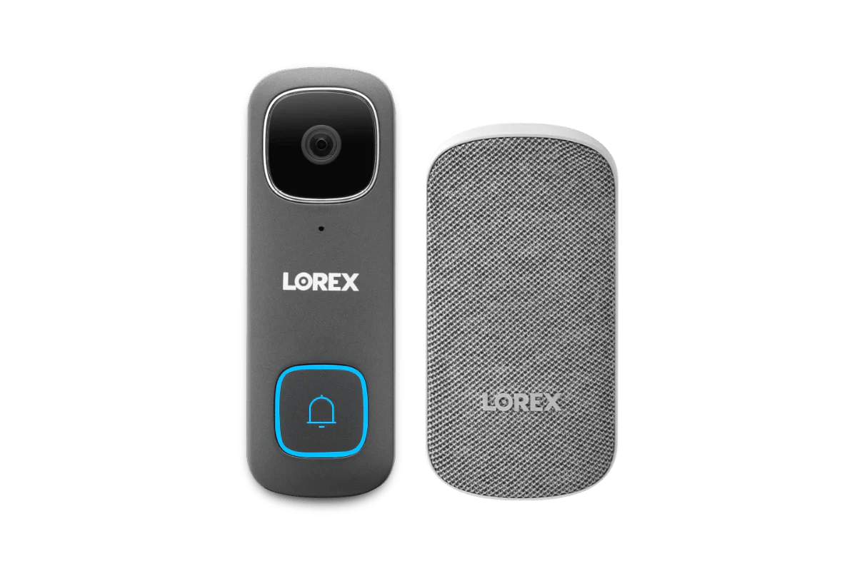 Lorex 1080p Wired Video Doorbell with Wi-Fi Chimebox