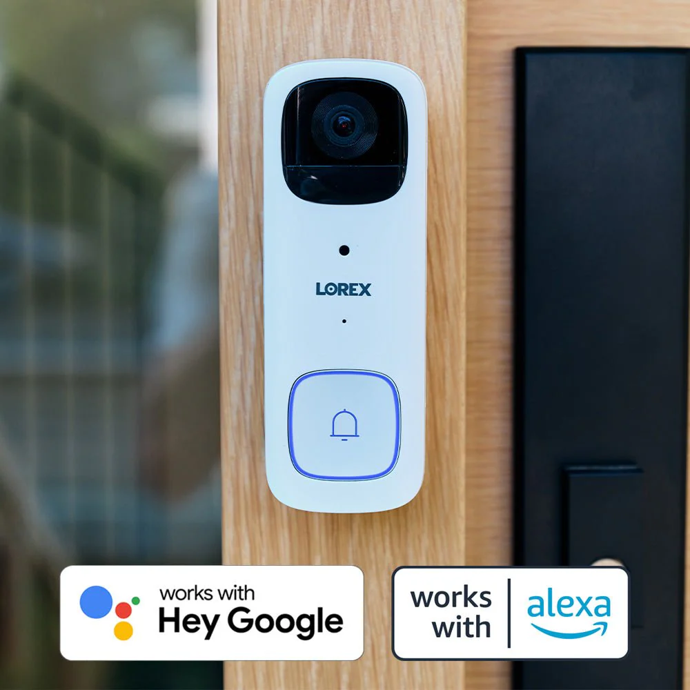 Lorex 2K Battery Video Doorbell with Wi-Fi Chimebox - Image 5