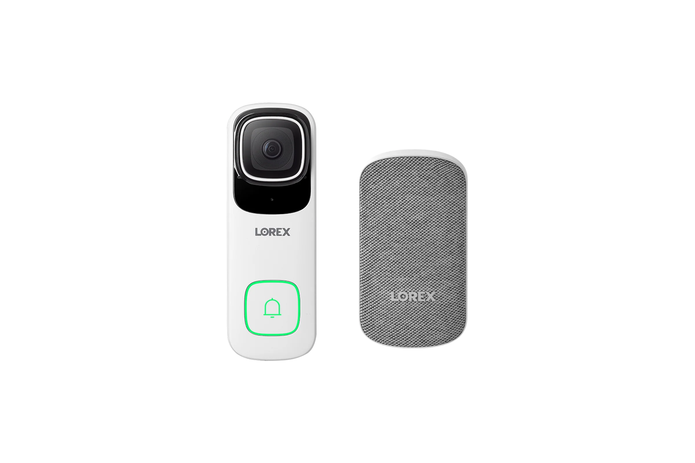 Lorex 4K Wired Video Doorbell with Wi-Fi Chimebox