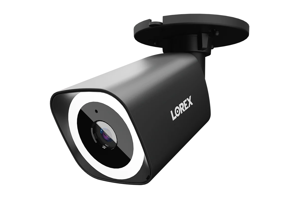 Lorex Connect V3 4K Wired PoE Bullet Camera with Smart Security Lighting - White/Black - Image 6