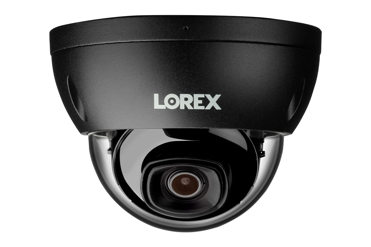 Lorex A10 4K IP Wired Dome Security Camera with Listen-In Audio and IK10 Vandal Proof Rating