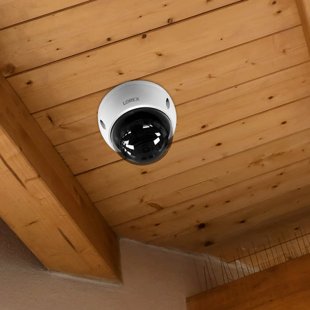 Lorex A10 4K IP Wired Dome Security Camera with Listen-In Audio and IK10 Vandal Proof Rating - Image 4
