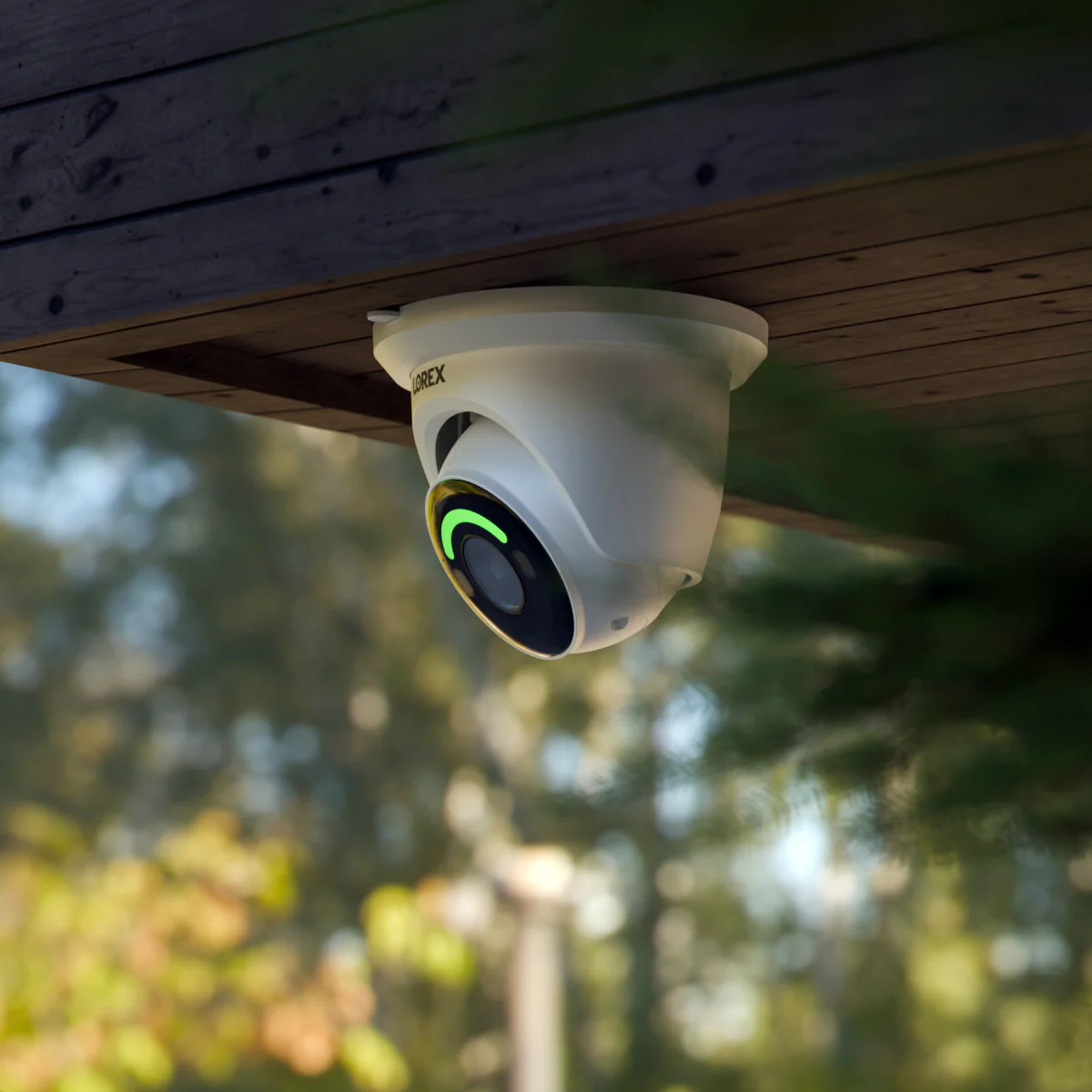 Lorex H12 4K IP Wired Turret Security Camera with Smart Security Lighting and Smart Motion Detection - Image 3