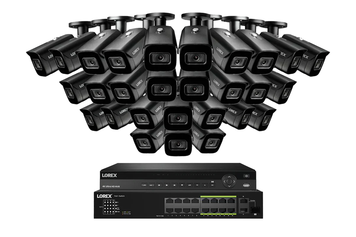 Lorex 4K (32 Camera Capable) 6TB Wired NVR System with Nocturnal 3 Smart IP Bullet Cameras Featuring Listen-In Audio and 30FPS Recording - Image 10