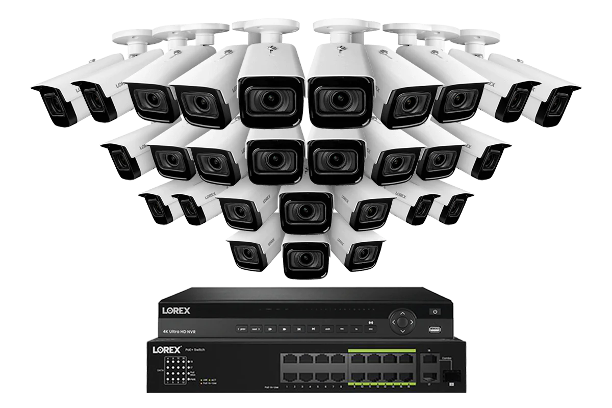 Lorex 4K (32 Camera Capable) 6TB Wired NVR System with Nocturnal 3 Smart IP Bullet Cameras Featuring Motorized Varifocal Lens and 30FPS Recording - Image 10