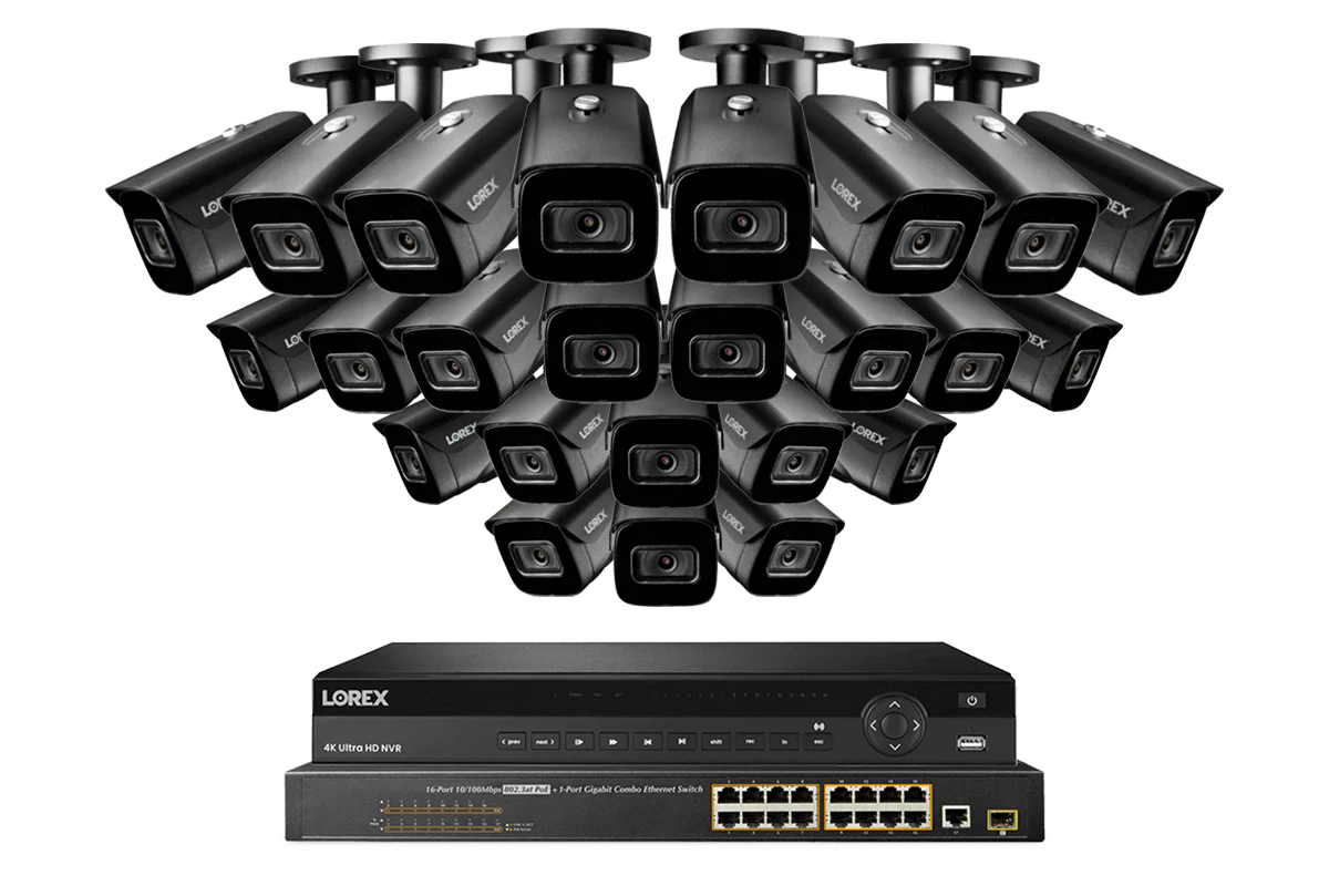 Lorex 4K (32 Camera Capable) 6TB Wired NVR System with Nocturnal 3 Smart IP Bullet Cameras Featuring Motorized Varifocal Lens and 30FPS Recording - Image 5