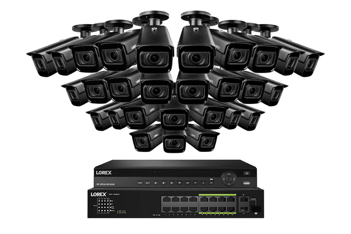 Lorex 4K (32 Camera Capable) 6TB Wired NVR System with Nocturnal 3 Smart IP Bullet Cameras Featuring Motorized Varifocal Lens and 30FPS Recording - Image 6