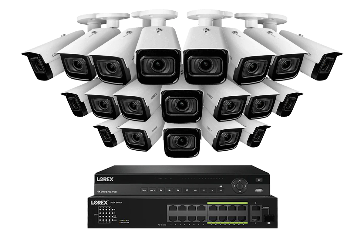 Lorex 4K (32 Camera Capable) 6TB Wired NVR System with Nocturnal 3 Smart IP Bullet Cameras Featuring Motorized Varifocal Lens and 30FPS Recording - Image 8