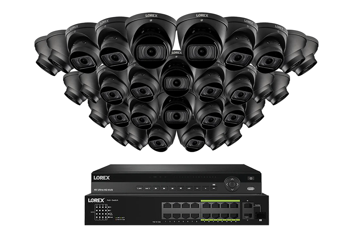Lorex 4K (32 Camera Capable) 6TB Wired NVR System with Nocturnal 3 Smart IP Turret Cameras Featuring Motorized Varifocal Lens and 30FPS Recording - Image 11