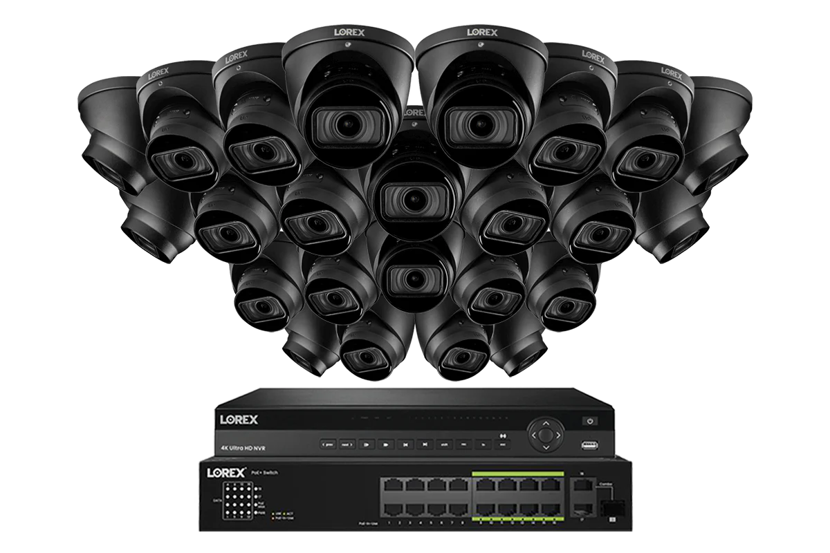 Lorex 4K (32 Camera Capable) 6TB Wired NVR System with Nocturnal 3 Smart IP Turret Cameras Featuring Motorized Varifocal Lens and 30FPS Recording - Image 5