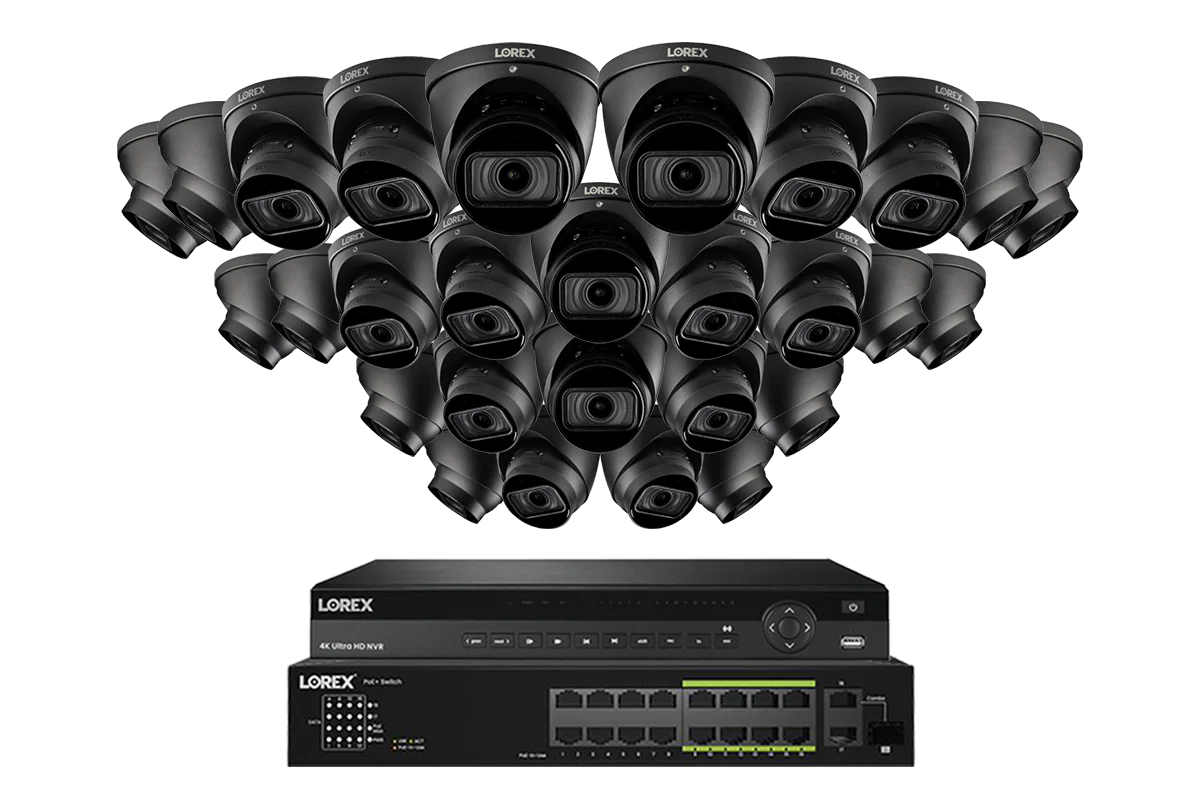 Lorex 4K (32 Camera Capable) 6TB Wired NVR System with Nocturnal 3 Smart IP Turret Cameras Featuring Motorized Varifocal Lens and 30FPS Recording - Image 6