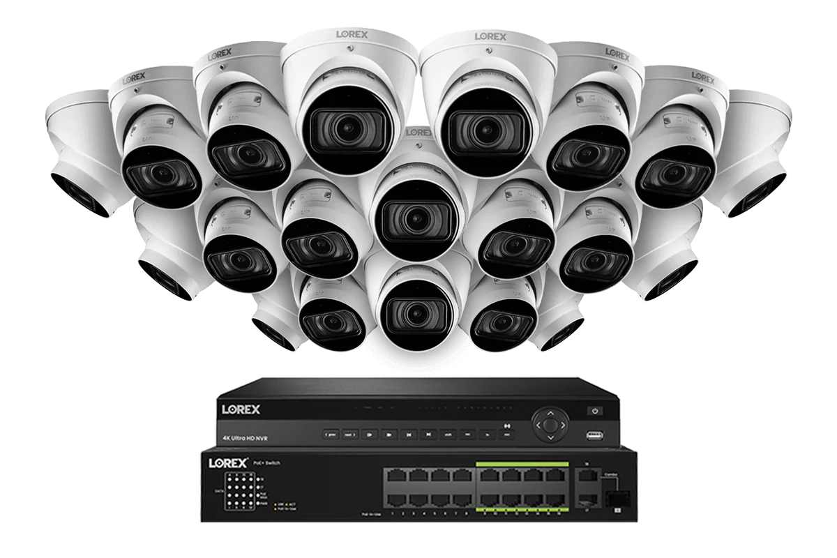 Lorex 4K (32 Camera Capable) 6TB Wired NVR System with Nocturnal 3 Smart IP Turret Cameras Featuring Motorized Varifocal Lens and 30FPS Recording - Image 7