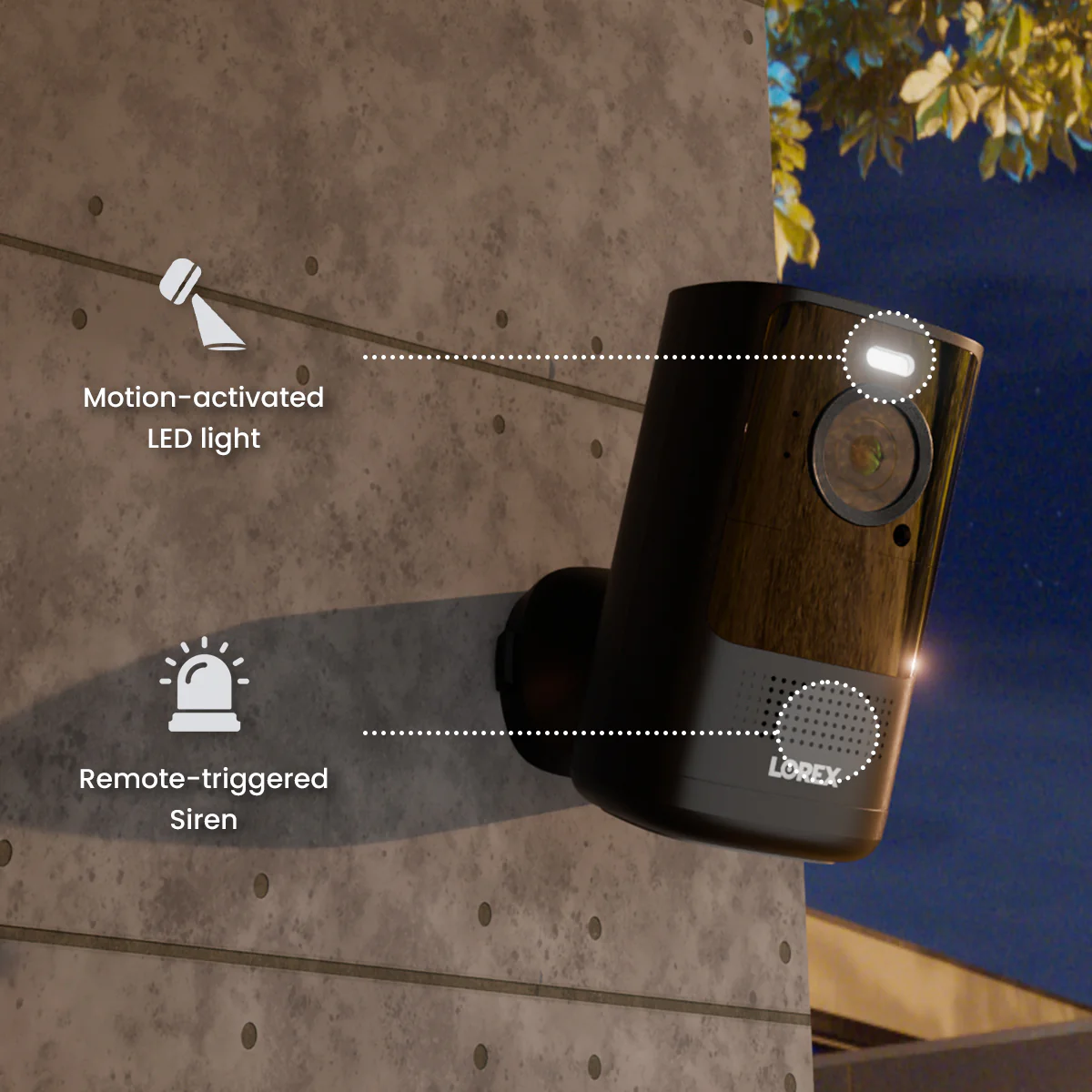 Lorex 4K Spotlight Battery Wi-Fi Security Camera - Image 6