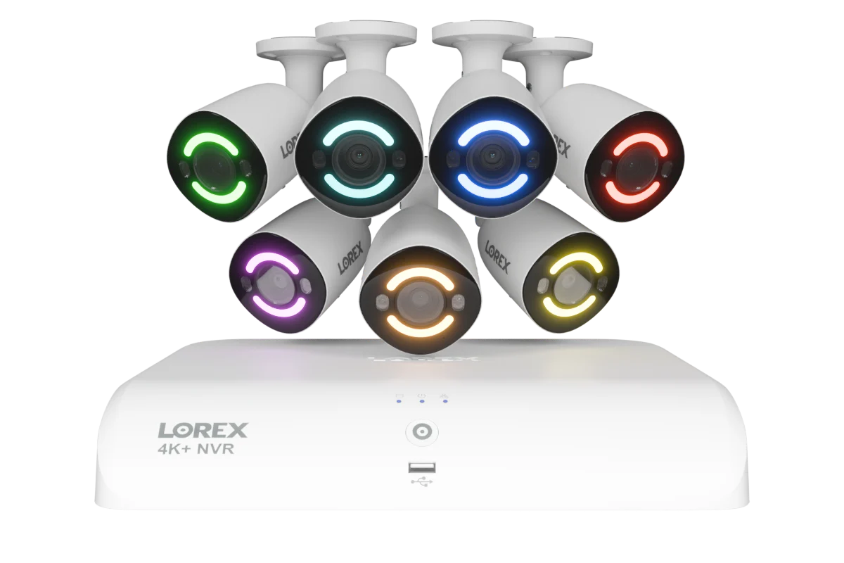 4K+ (12MP) IP Security Cameras with 16-Channel (8 Wired, 8 Wi-Fi) Fusion Recorder - Image 2