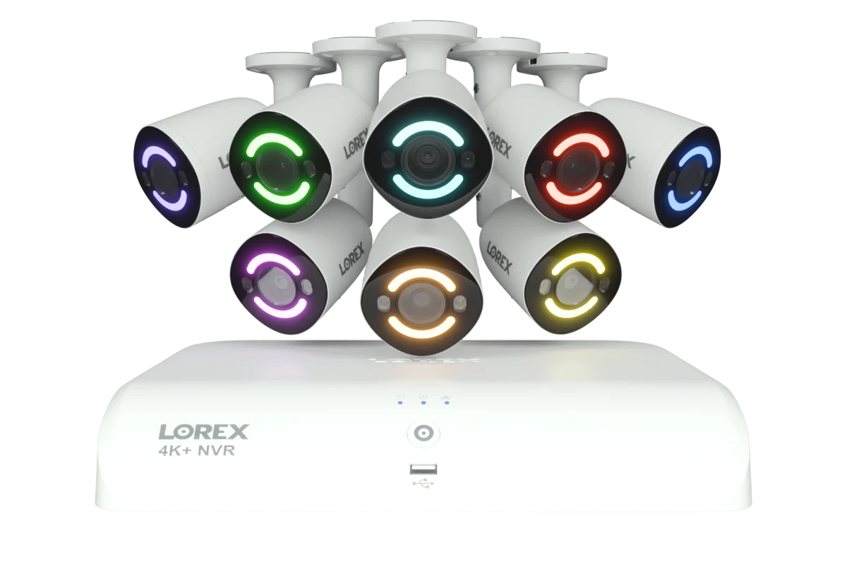 4K+ (12MP) IP Security Cameras with 16-Channel (8 Wired, 8 Wi-Fi) Fusion Recorder - Image 3