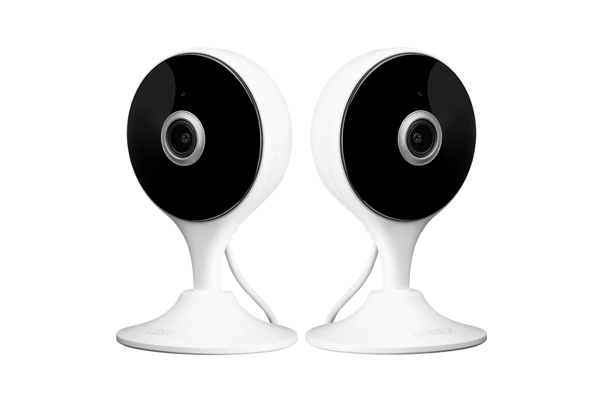 Lorex 2K Indoor Wi-Fi Security Camera 2-pack