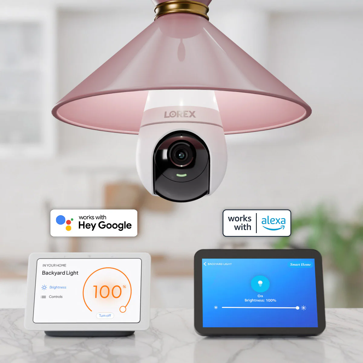 Lorex 2K Wi-Fi Smart Lightbulb Camera (2-Pack) - Image 7