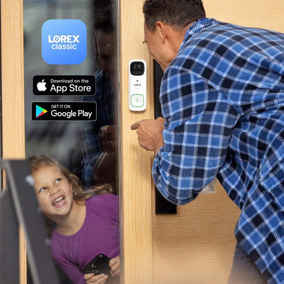 Lorex 2K Wi-Fi Video Doorbell (Battery-Operated, 32GB, Open Box) - Image 3