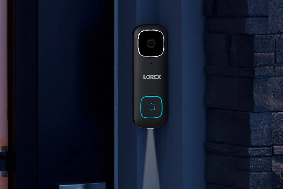 Lorex 2K Wi-Fi Video Doorbell (Wired) with Wi-Fi Chime Kit (32GB) - Image 3