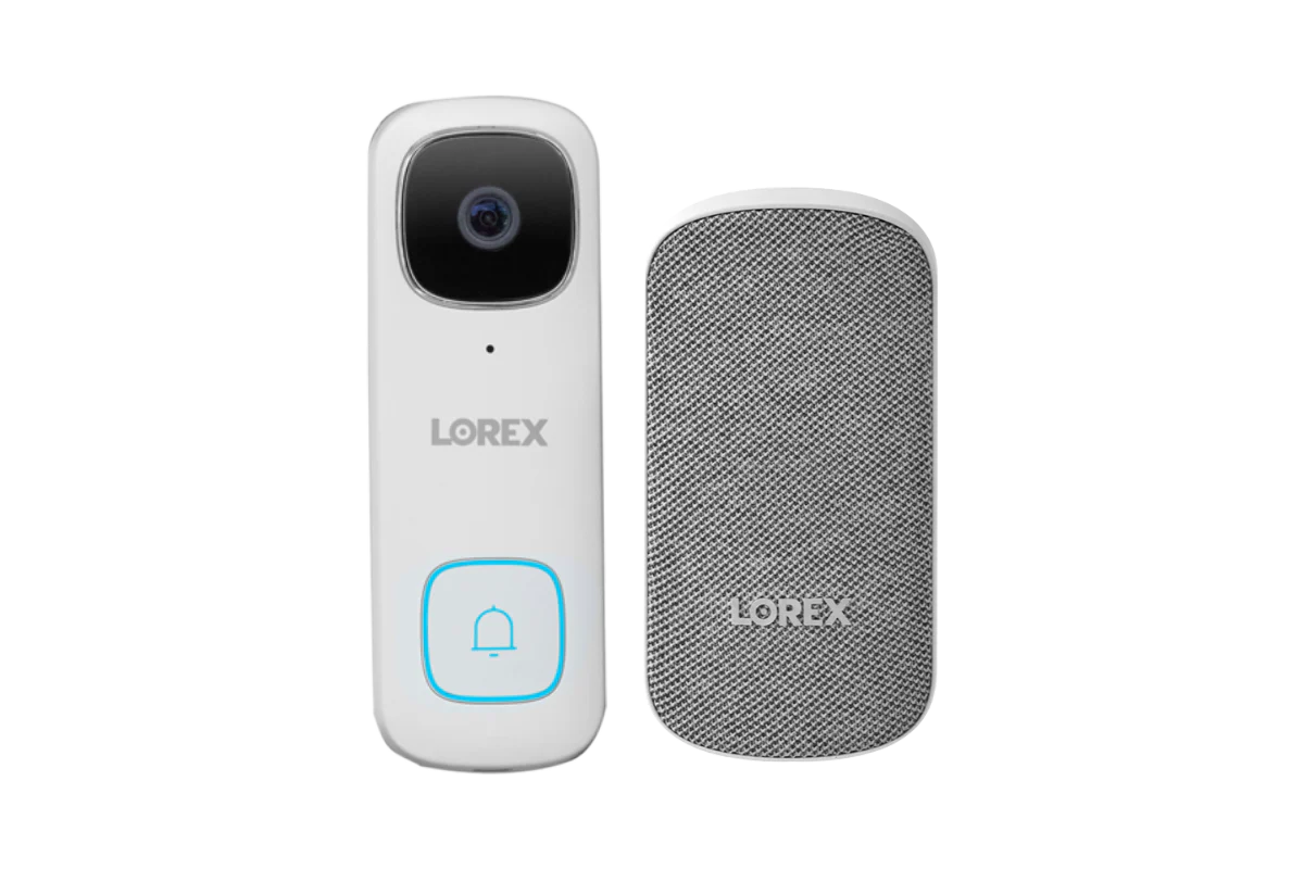 Lorex 2K Wi-Fi Video Doorbell (Wired) with Wi-Fi Chime Kit (32GB) - Image 6