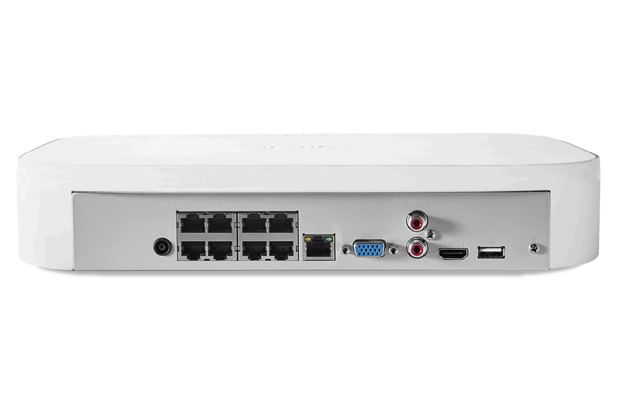 Lorex 4K 8-Channel NVR System with 6 Smart Deterrence Cameras, Fusion Capabilities and Smart Motion Detection Plus - Image 2