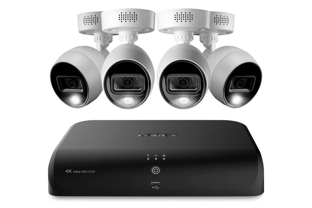 Lorex 4K (8 Camera Capable) 2TB Wired DVR System with Active Deterrence Bullet Cameras - Image 3