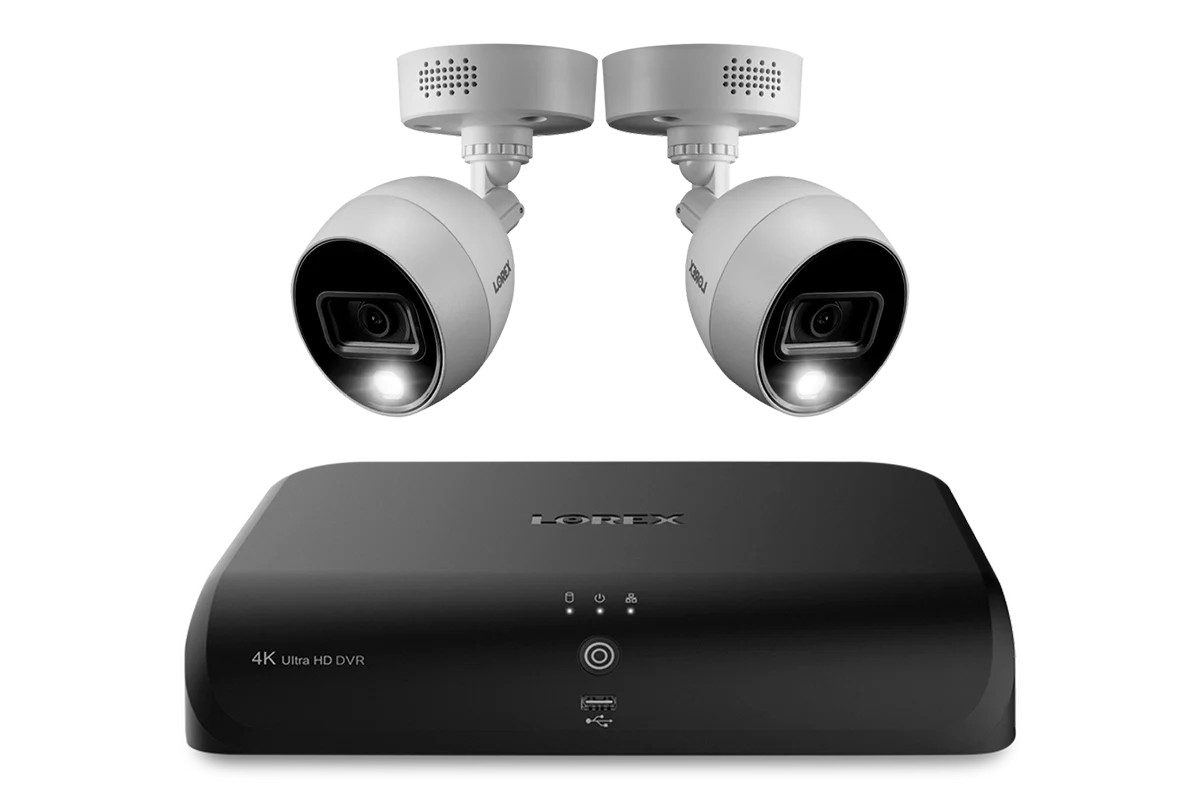 Lorex 4K (8 Camera Capable) 2TB Wired DVR System with Active Deterrence Bullet Cameras - Image 5