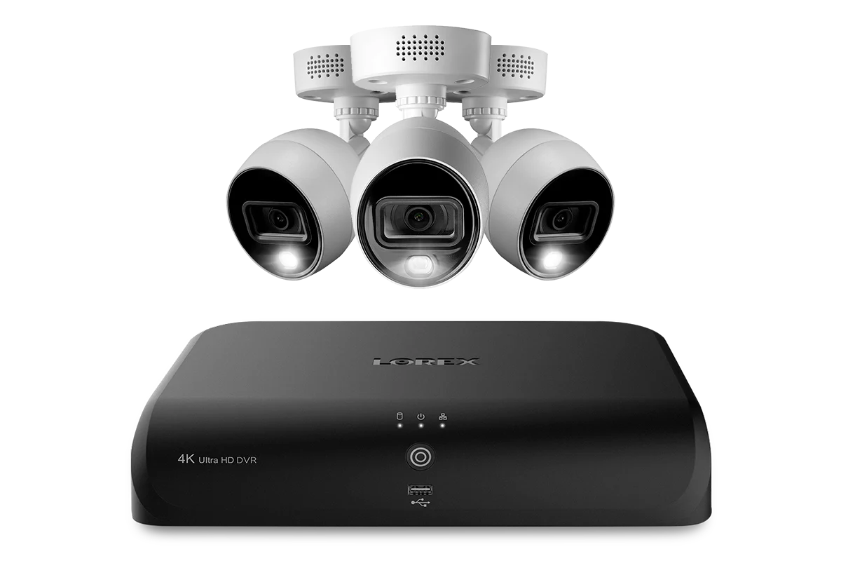 Lorex 4K (8 Camera Capable) 2TB Wired DVR System with Active Deterrence Bullet Cameras - Image 6