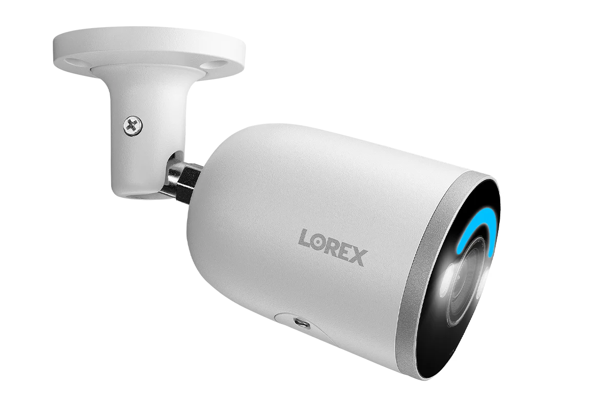 Lorex 4K IP Wired Bullet Security Camera with Smart Security Lighting and Smart Motion Detection - Image 4