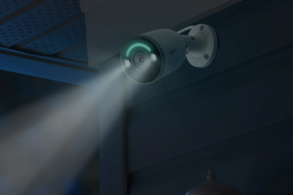 Lorex 4K IP Wired Bullet Security Camera with Smart Security Lighting and Smart Motion Detection - Image 8