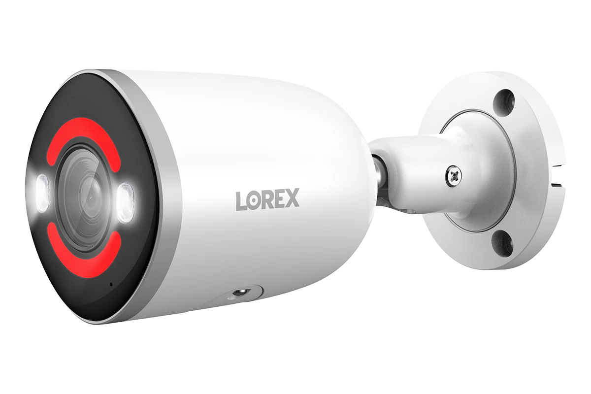 Lorex H15 4K Smart Security Lighting Deterrence Bullet AI PoE IP Wired Cameras - Image 3