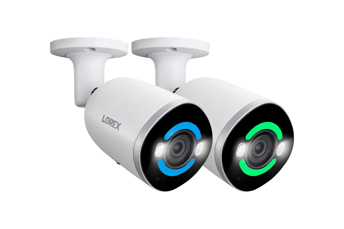 Lorex H15 4K Smart Security Lighting Deterrence Bullet AI PoE IP Wired Cameras - Image 7
