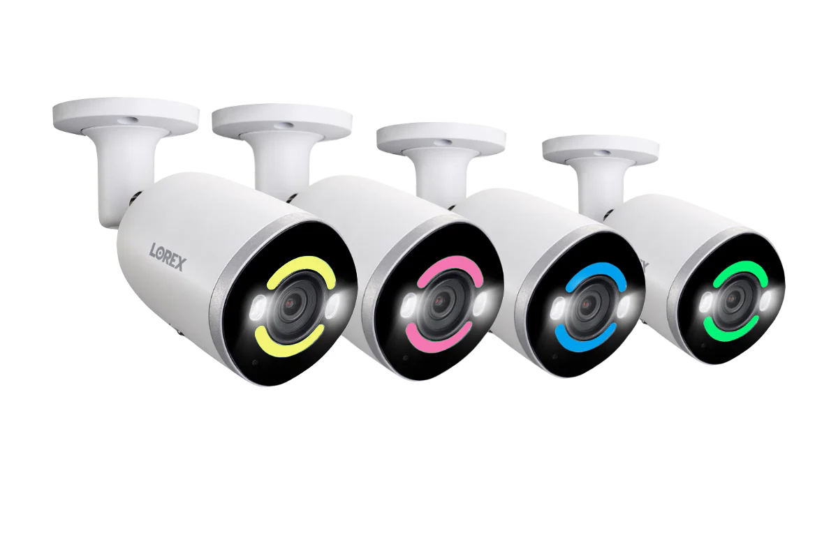 Lorex H15 4K Smart Security Lighting Deterrence Bullet AI PoE IP Wired Cameras - Image 8