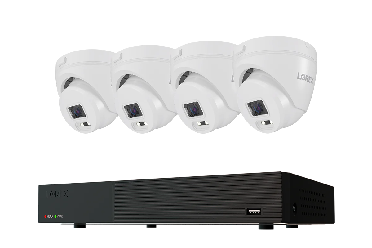 Lorex Connect T Series 4K 8-Channel Wired DVR System with T1 1080p Turret Security Cameras - 1TB - Image 6