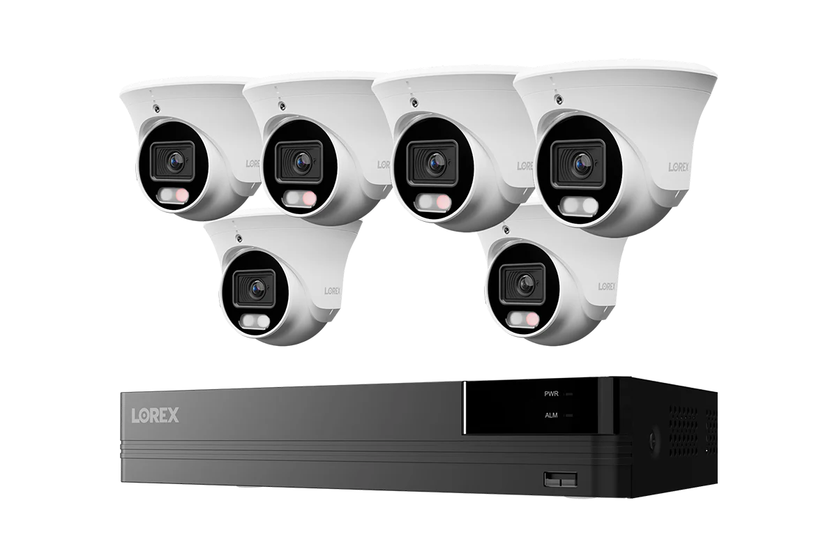 Lorex Connect U Series 4K 8-Channel Wired NVR System with U3 4K PoE Turret Cameras - 2TB - Image 10