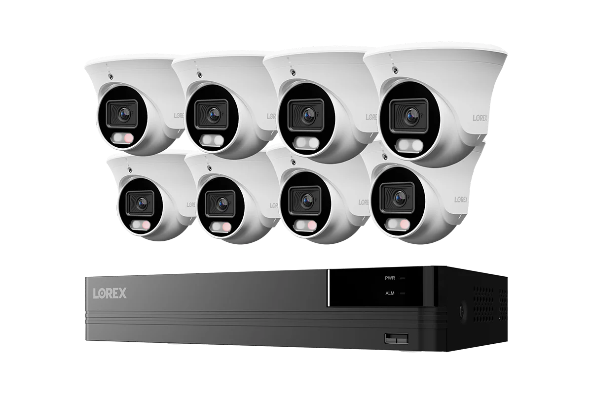 Lorex Connect U Series 4K 8-Channel Wired NVR System with U3 4K PoE Turret Cameras - 2TB - Image 11
