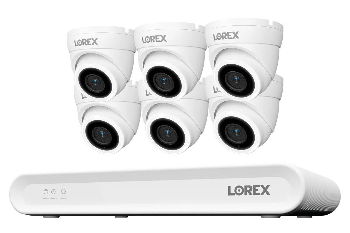 Lorex Connect V Series 4K 8-Channel Wired NVR System with V3 4K PoE Turret Cameras - 1TB - Image 10