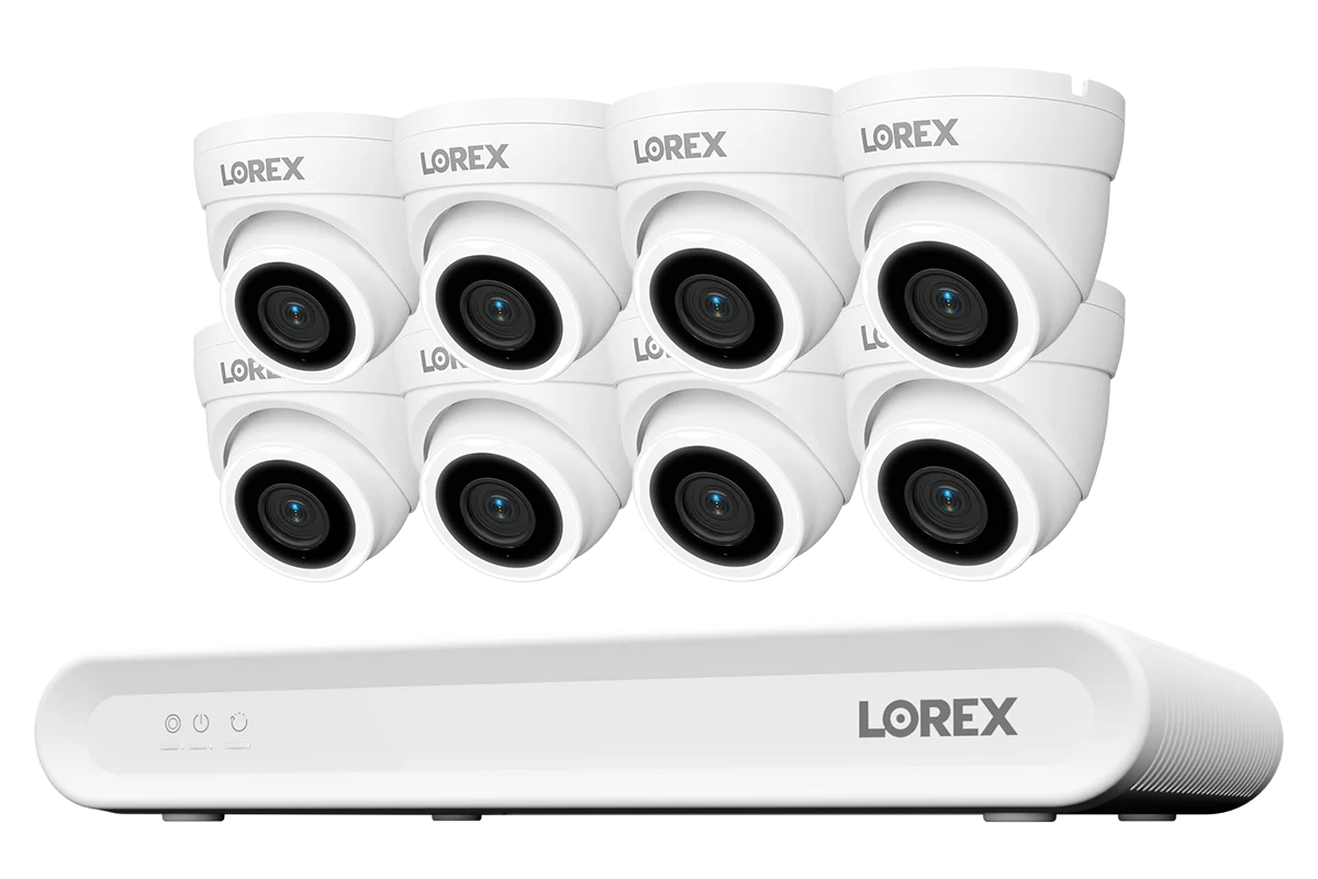 Lorex Connect V Series 4K 8-Channel Wired NVR System with V3 4K PoE Turret Cameras - 1TB - Image 11