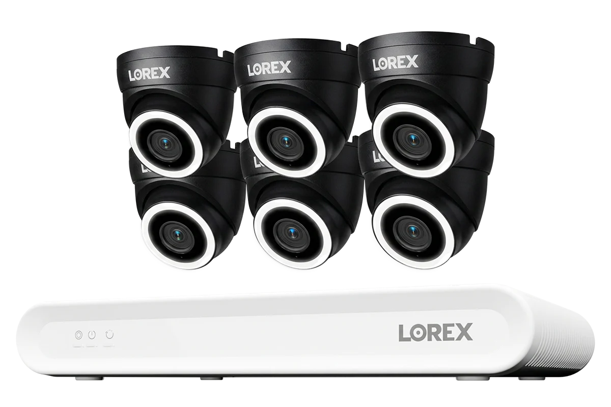 Lorex Connect V Series 4K 8-Channel Wired NVR System with V3 4K PoE Turret Cameras - 1TB - Image 14