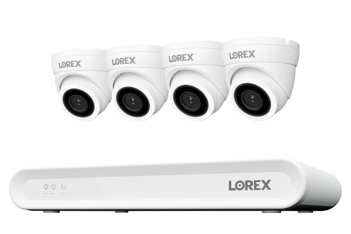 Lorex Connect V Series 4K 8-Channel Wired NVR System with V3 4K PoE Turret Cameras - 1TB - Image 9