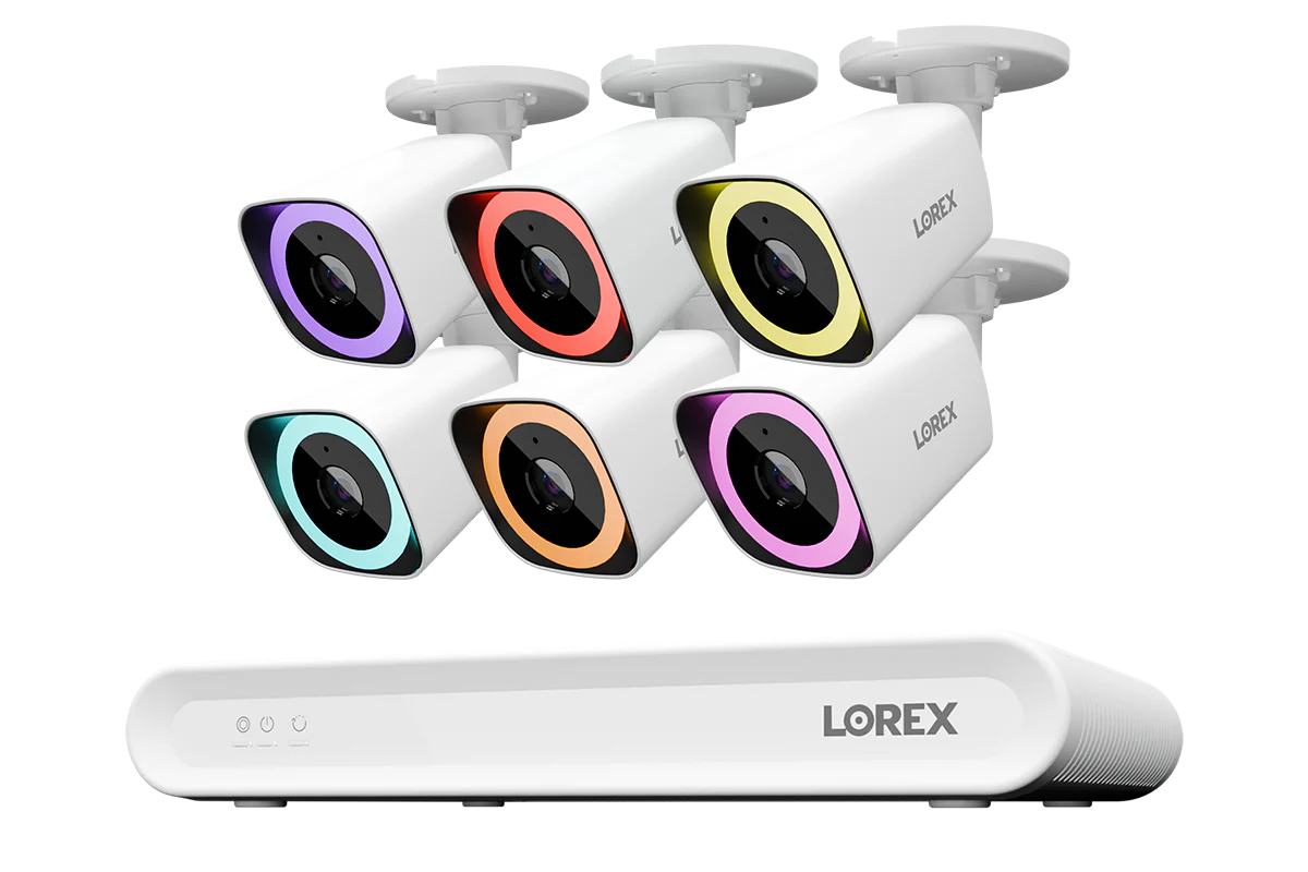 Lorex Connect V Series 4K 8-Channel Wired NVR System with V5 4K PoE Bullet Cameras - 1TB - Image 3
