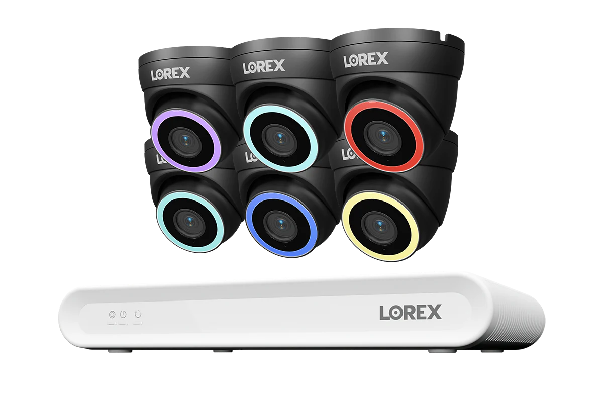 Lorex Connect V Series 4K 8-Channel Wired NVR System with V5 4K PoE Turret Cameras - 1TB - Image 11